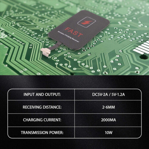 10W Wireless Receiver Geeignet für Typ-C Handy Empfänger 1