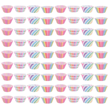 Cupcake-Backpapierförmchen, Muffinförmchen, verschiedene Farben, 400 Stück