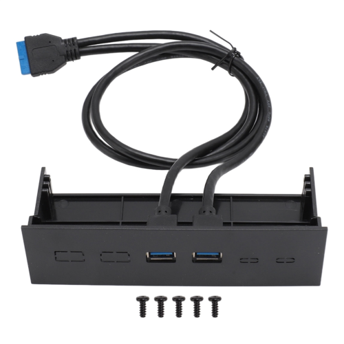 5.25-inch front panel USB hub, dual port 5Gbps USB 3.0, optical drive