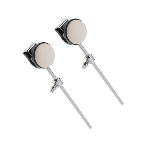 Drumpedaal, klopper, vilt, basdrummallet, pedaal, hamer, impact