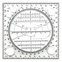 Multifunctional circle drawing template, geometric drawing tool