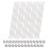 25 threaded rods with 50 nuts, 12 inch stainless steel thread 1
