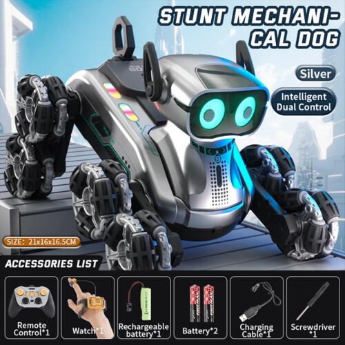 RC Stunt Drift Robot Dog Remote Control Robot Dog Toy A 1