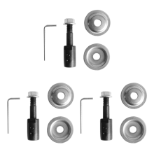 3 sets verbindingsassen voor slijpschijven voor 775-motor, 10 mm