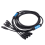 4-channel XLR cable, audio extension cable, stage extension cable, 10 m 1