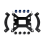 NM-I17xx MP83 CPU cooler mounting bracket for Noctua CPU, B 1
