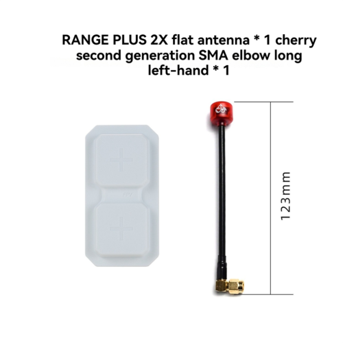 Voor RANGE PLUS 2X 5.8G Dual-Unit Antenne + LHCP Antenne Wit 1