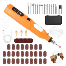 Mini-Gravierstift, Akku-Rotationswerkzeug-Set zum Schleifen und Polieren