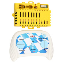 Children's electric car with 24V control box, receiver, and 2.4G transmitter