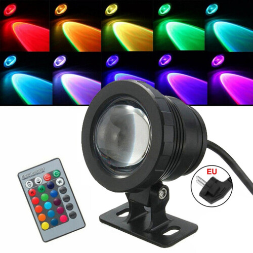 Fountain pool spotlight with plug, pool light, fountain light, EU plug 2