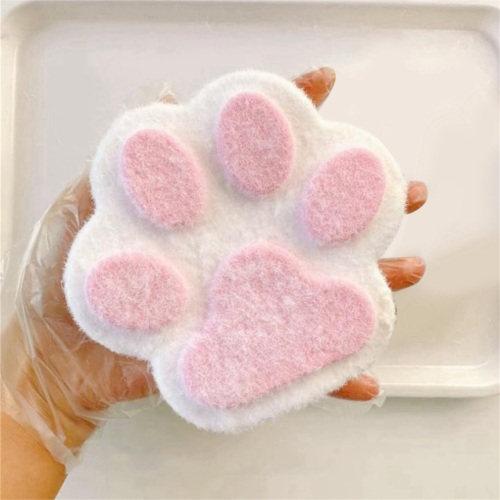 Soft rubber cat paw toy – fluffy marshmallow feel, 2