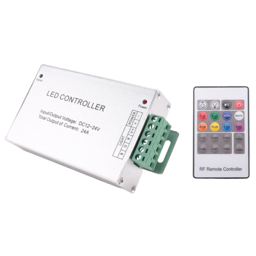 LED-Controller 12-24 V Niederdruck-Lichtleisten-Dimmcontroller 2