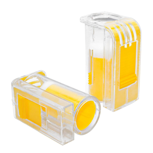 2PCS Queen Bee Identification Bottle Queen Bee Clip Catcher Holder