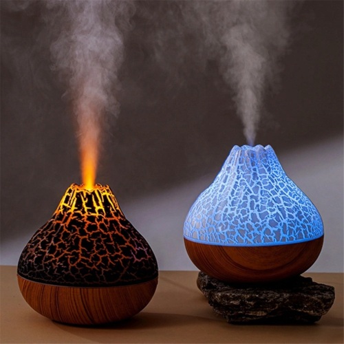 USB-Luftbefeuchter, Wassernebel-Diffusor, Reiniger, Schwarz 2