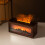 Aromatherapie diffuser met dynamisch vlameffect voor thuis en op kantoor. 2