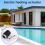 Closed underfloor heating valve for underfloor heating thermostats 4