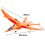 RC airplane remote control Pterosaur 2.4 GHz 2 channels (Two batteries) B 4