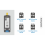 LoRa E220 communication unit with antenna, 433 MHz frequency band 1