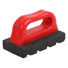 Masonry grinding stone, grooved grinding stones, grit 20, plastic handle