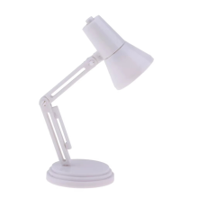 2 stuks LED-bureaulampmodellen op schaal 1/6 voor poppenhuis, geschikt voor Hot Toys BJD-poppen.