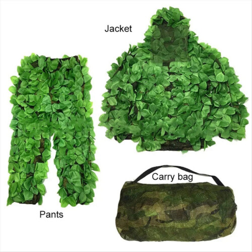 3D Hunting Suits Leaf Camouflage Jungle Hidden 2