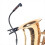 Instrument condenser microphone, universal stand clamp for saxophone 2