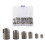 Inner Thread Self Tapping Inserts Set 50Pcs Stainless Steel Repair Tool Kit 12
