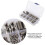 Inner Thread Self Tapping Inserts Set 50Pcs Stainless Steel Repair Tool Kit 13