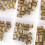 M2.5 Brass Knurled Round Molded Insert Nuts 150pcs for Construction and DIY 3