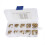 M2.5 Brass Knurled Round Molded Insert Nuts 150pcs for Construction and DIY 11