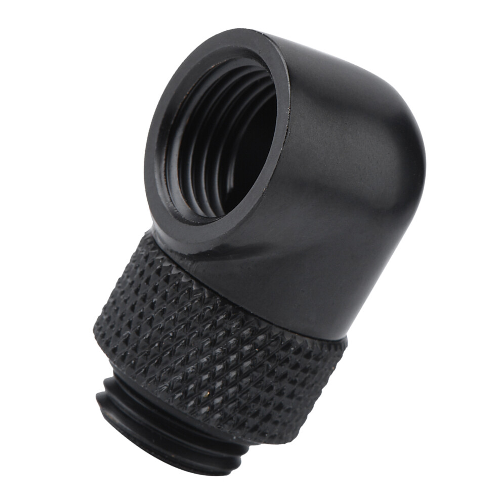 90 Degree Rotary Water Cooling Elbow Black 7790334066041