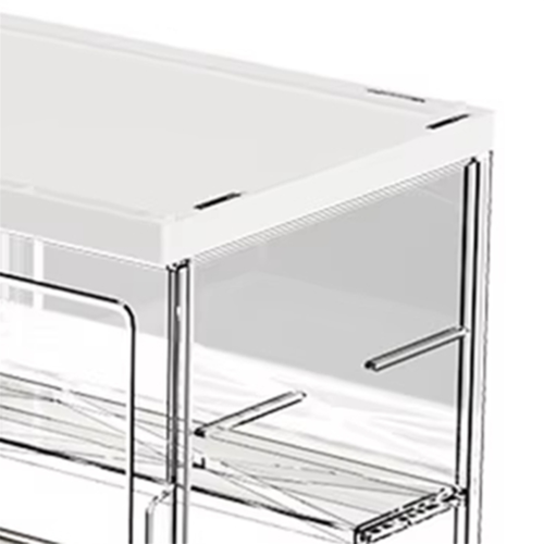 Acrylic display case for storing blind boxes, transparent design 2