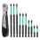 10Pcs PZ2 Magnetic Driver Bits Heavy Duty Hex Screwdriver Bit Set 1