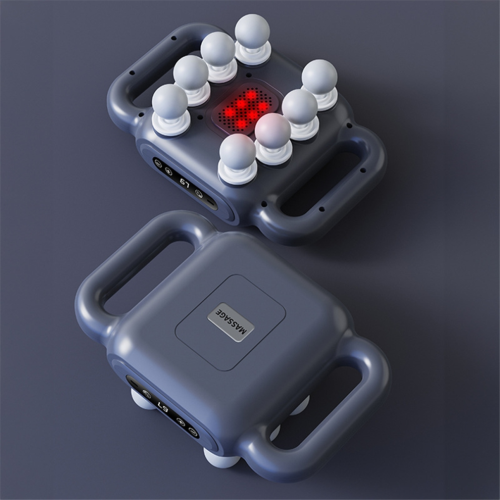 Back massager for deep tissue pain relief with LED screen A
