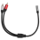 Cable plug to 3.5 mm jack, audio aux cable 1