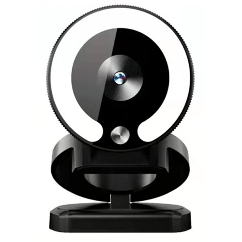 4K HD camera with fill light, laptop PC computer live streaming camera