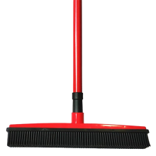 Broom for removing pet hair from carpets, multifunctional cleaning tool