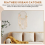 Gewebte Blumenfedern Boho-Traumfänger DIY-Windspiele Hochzeit 4