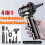 Car vacuum cleaner engine cleaning machine Air Duster for home use silver 3
