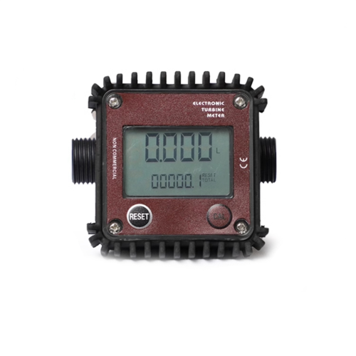 K24 Digital Gear Flow Meter with LCD Fuel Urea Gear Meter Thread