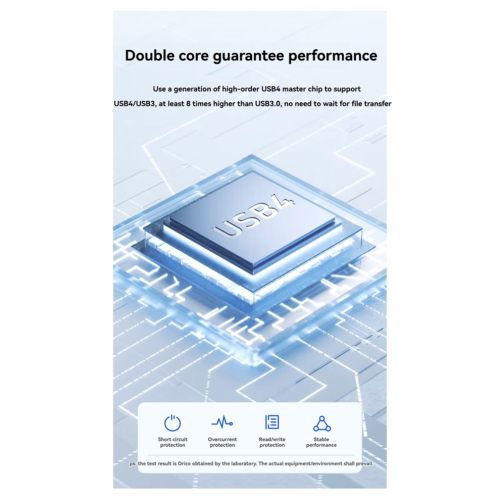 40 Gbit/s USB4 M.2 SSD-behuizing, PCIe4.0 NVMe-behuizing