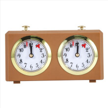 Mechanical chess clock for chess game clock, no battery required