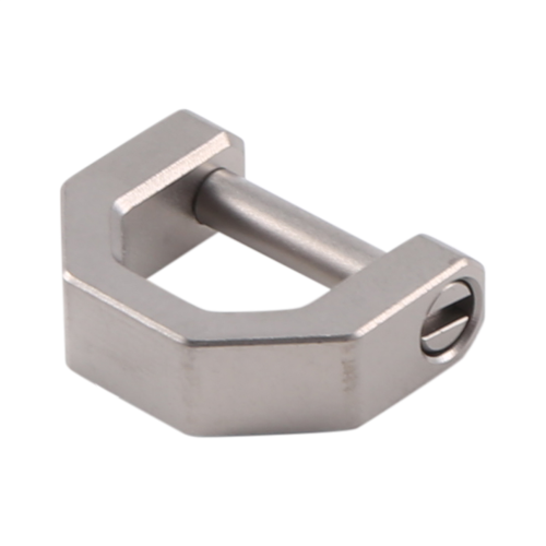 D-Type Multifunctional Mini Solid Titanium Buckle Keyring Buckle -S 2