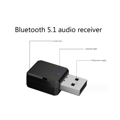 Car USB AUX Receiver Wireless Bluetooth Media Multifunction Button 2