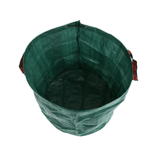 270L garden waste bag, large, strong, waterproof, reusable, foldable 2