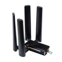 5G-Dongle-Erweiterungskarte mit vier Antennen USB3.1