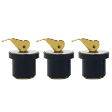Scheepsafvoerpluggen voor boten, afvoerplug met klikhendel (7/8 inch)
