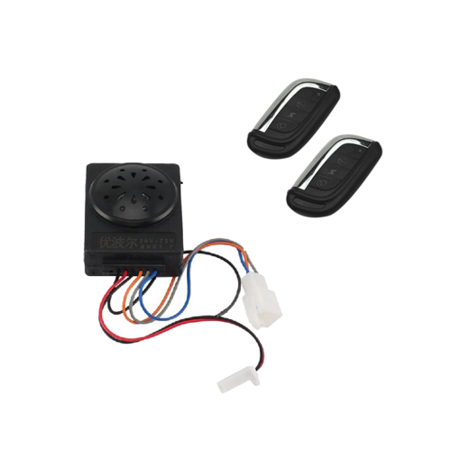 36V-72V electric scooter alarm system with two remote controls 2
