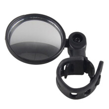 Fietsachteruitkijkspiegel, breedbeeld siliconen grip, spiegel, 7,9 cm