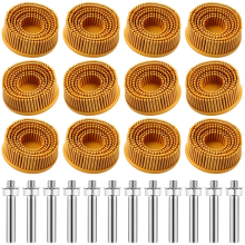 12 stuks schuurschijven met een diameter van 2 inch (5 cm) en handvat.
